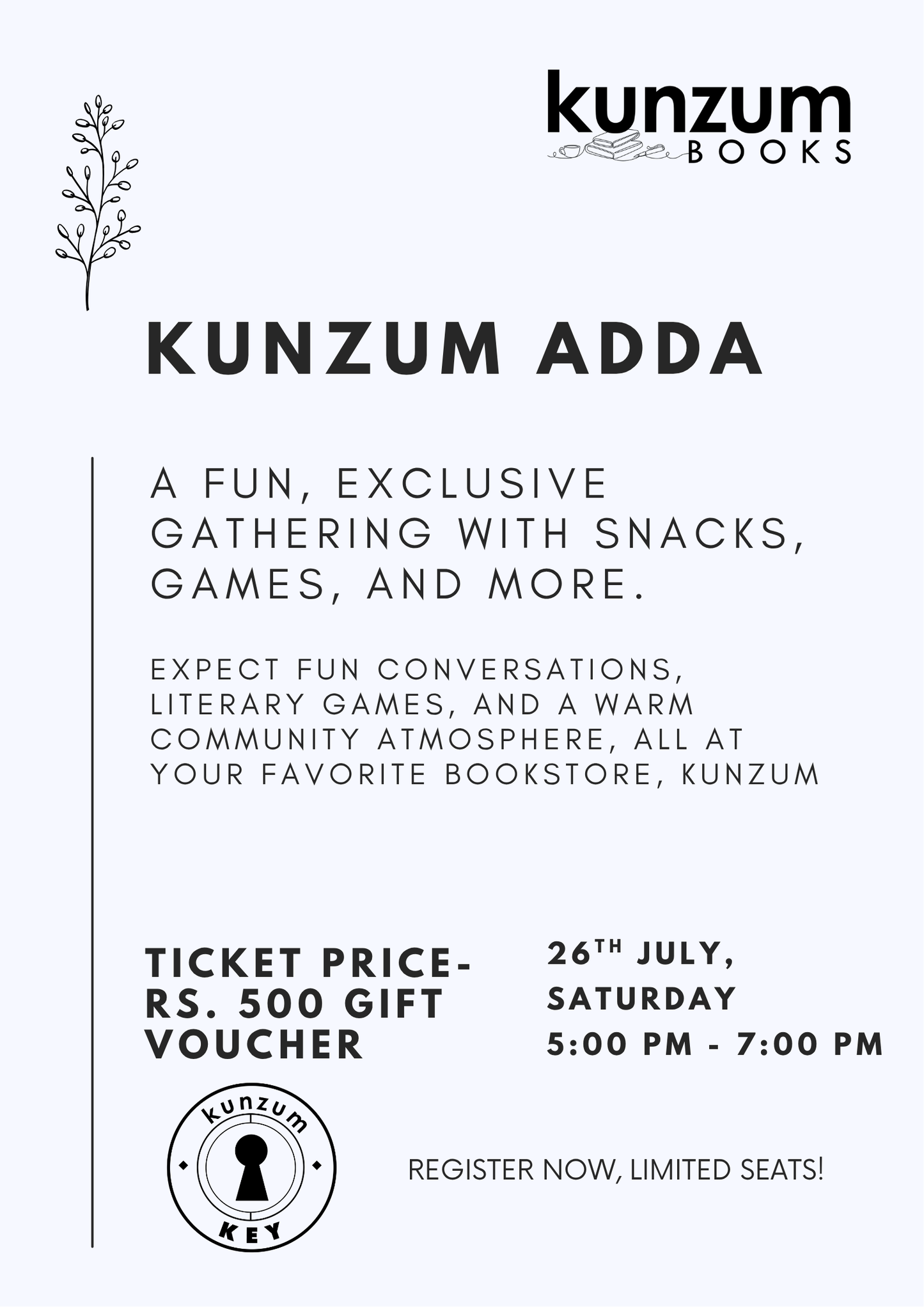 Kunzum Adda!