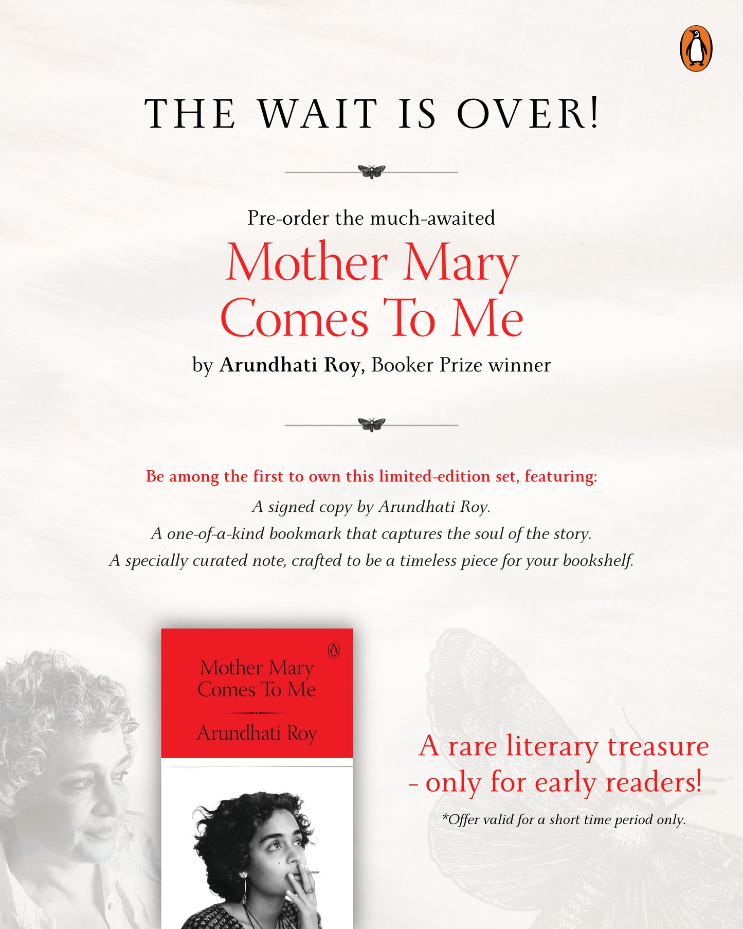 PRE ORDER - Mother Mary Comes to Me by Arundhati Roy