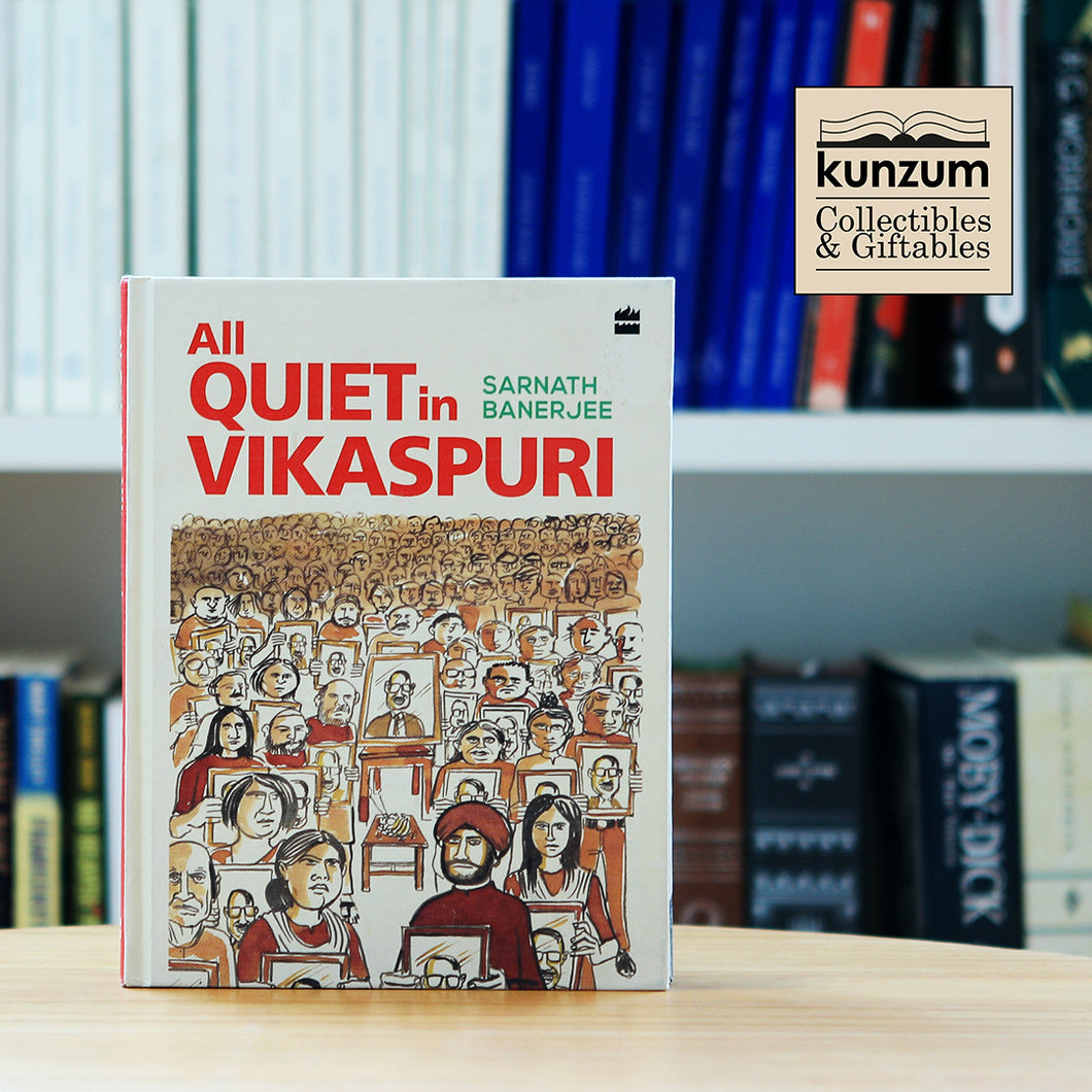 Graphic Novel: All Quiet in Vikaspuri by Sarnath Banerjee