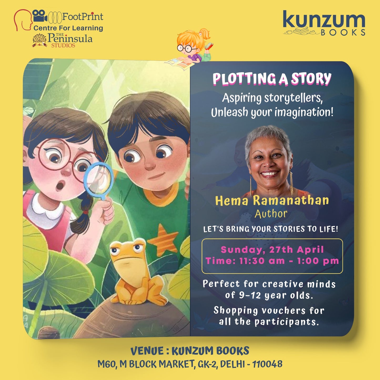 Aspiring Storytellers, Unleash your Imagination!