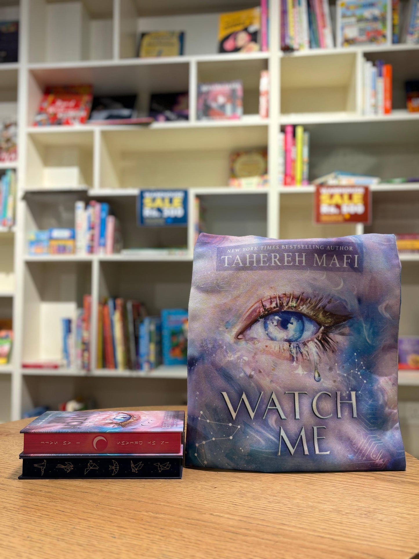 Special Offer: Watch Me + Shatter Me = Free Premium Watch Me Tote Bag!