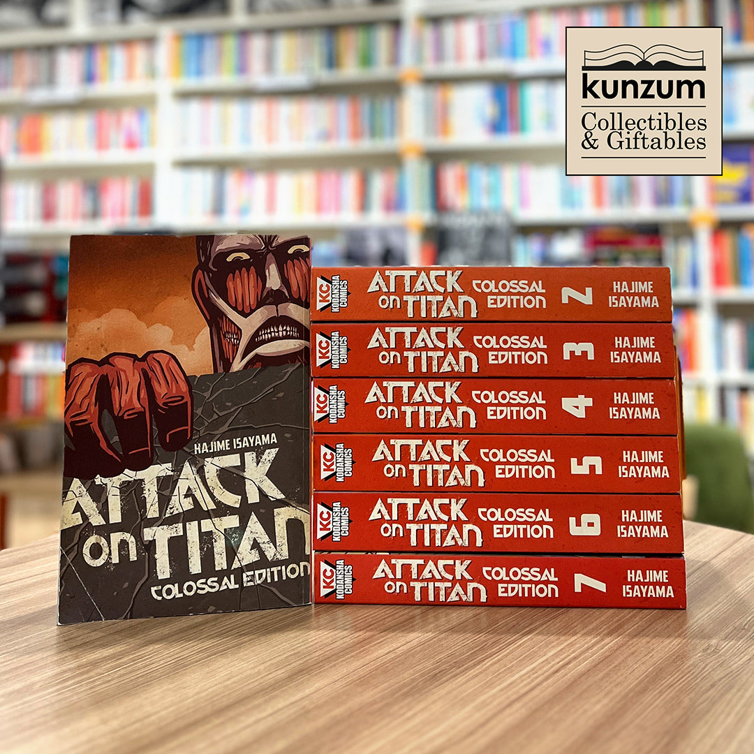 Attack On Titan Colossal Edition Volumes 1-7