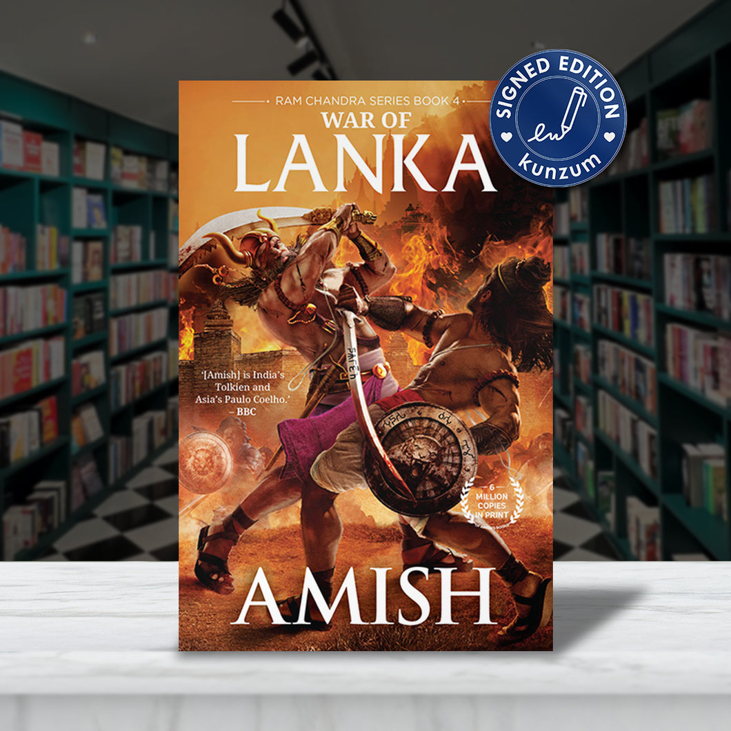 SIGNED EDITION: War of Lanka by Amish Tripathi