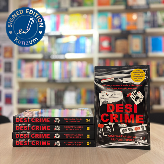 SIGNED EDITION: Desi Crime by Aishwarya Singh, Aryaan Misra