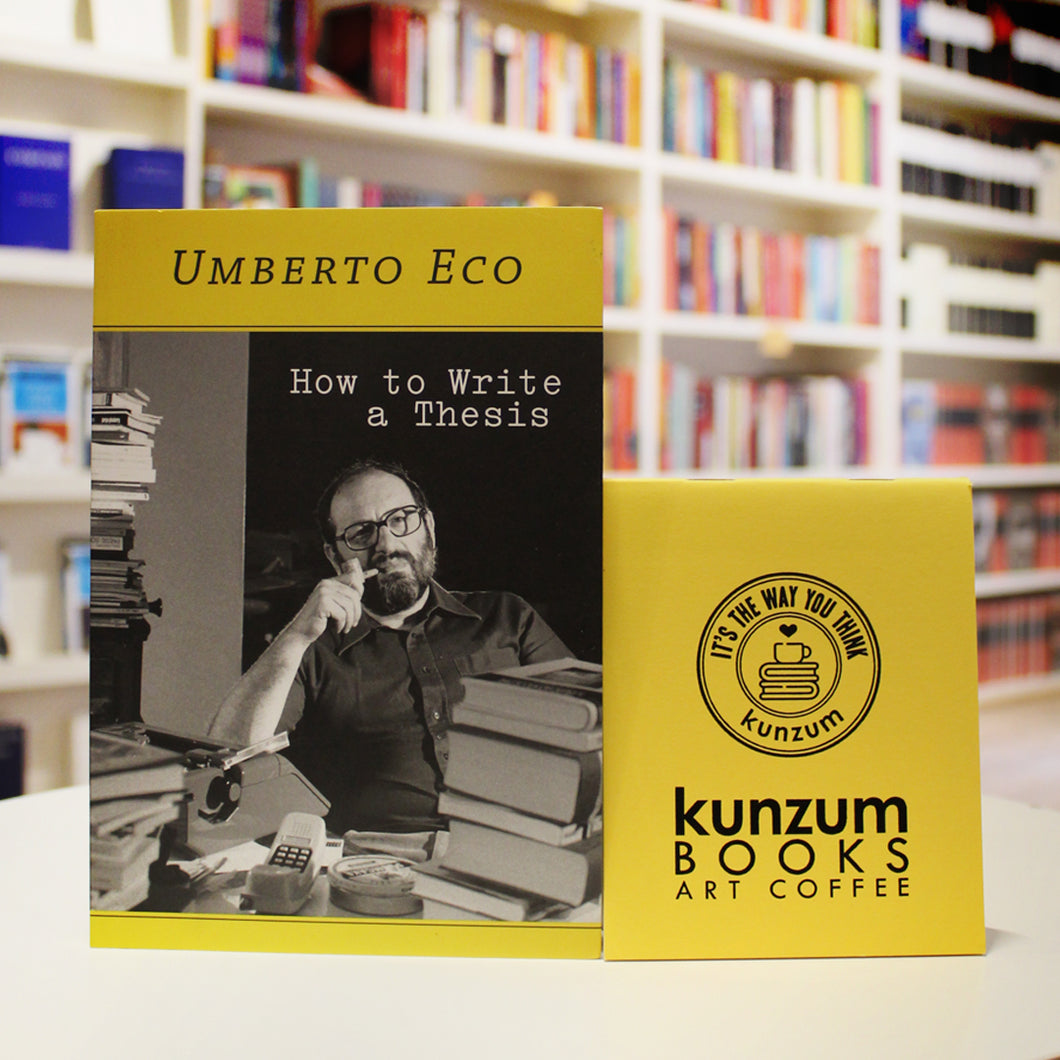 #WriteNotes: How to Write a Thesis by Umberto Eco