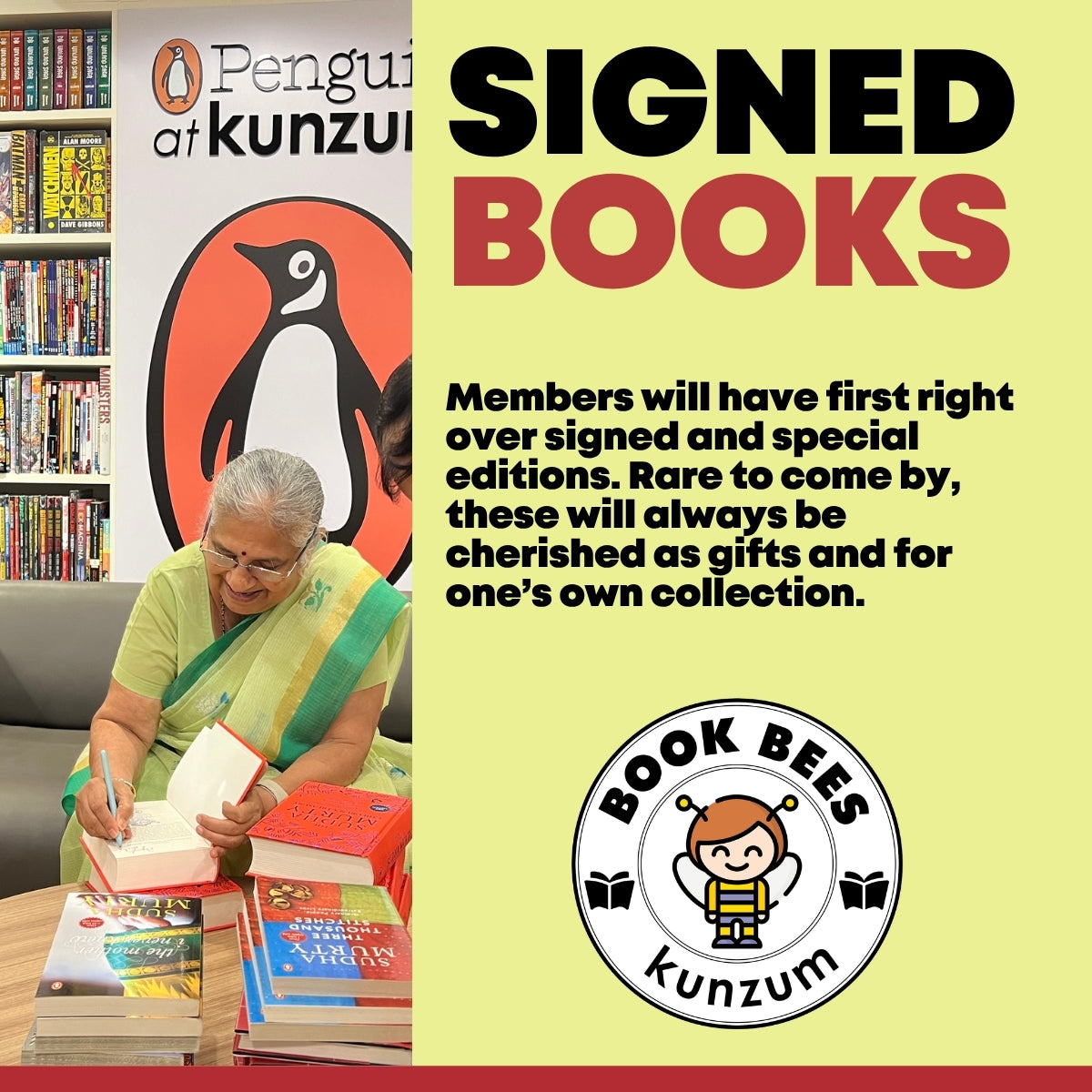 Kunzum Book Bees Membership