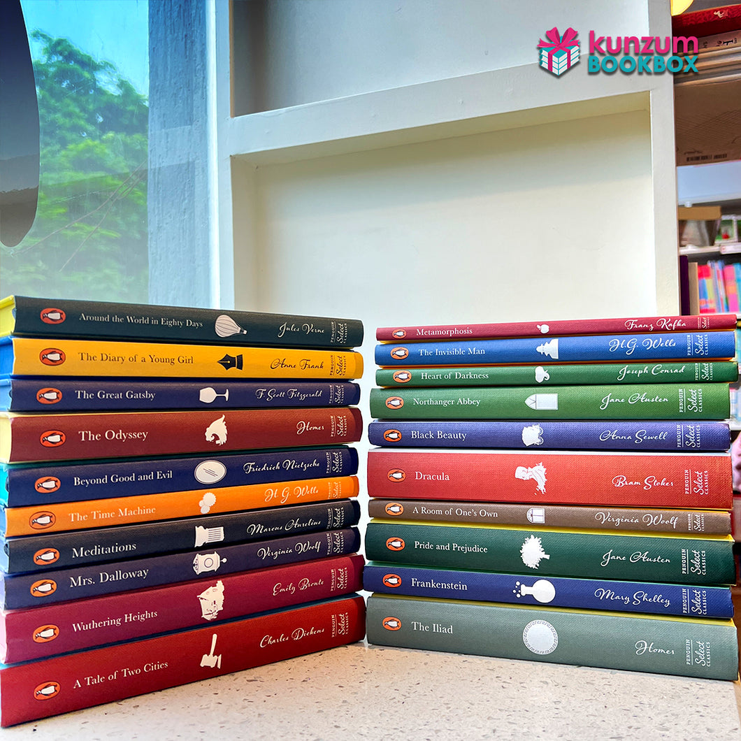 BOOK BOX: Penguin Select 20 Hardbound Classics Discount Box