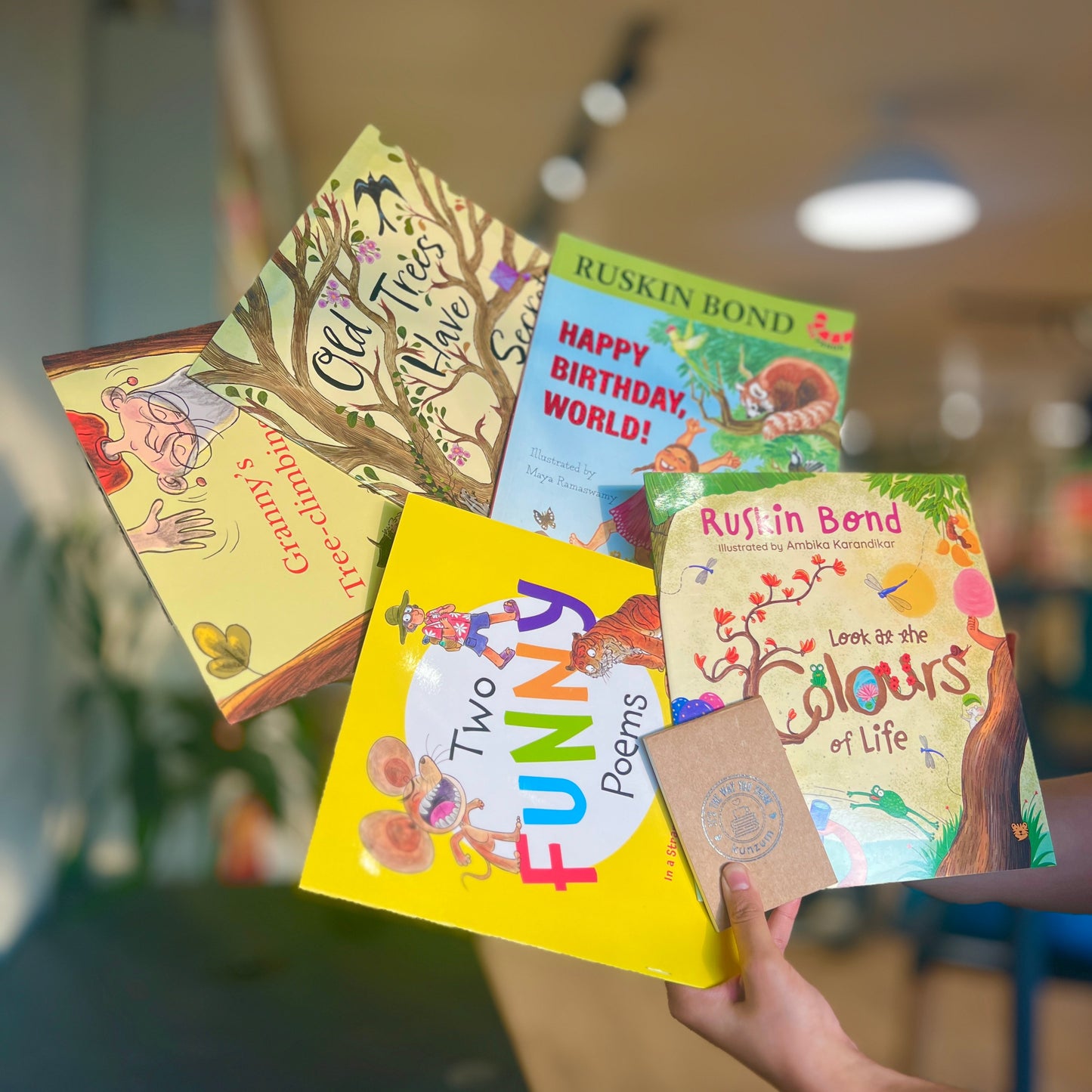 Signed Edition: Ruskin Bond's First Library