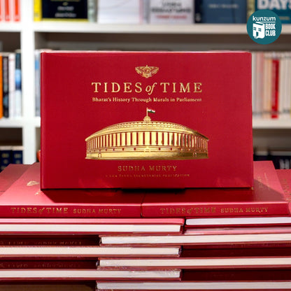 Signed Edition: Tides of Time: Bharat's History through Murals in Parliament by Sudha Murty