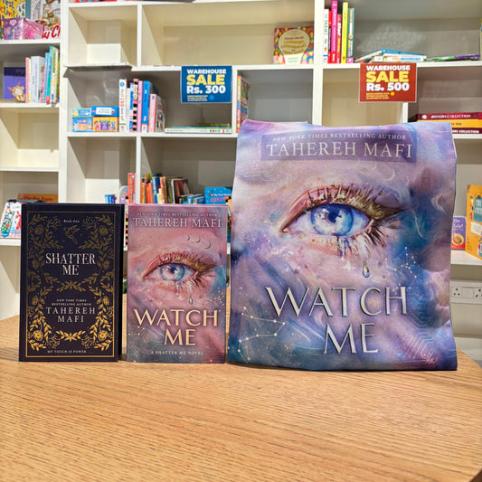 Special Offer: Watch Me + Shatter Me = Free Premium Watch Me Tote Bag!