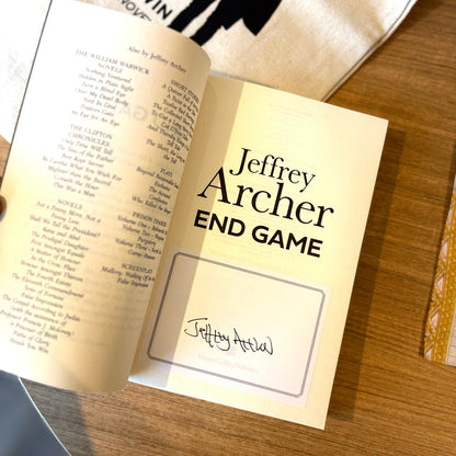 Book Box: Jeffrey Archer Thrillers (SIGNED EDITION)!